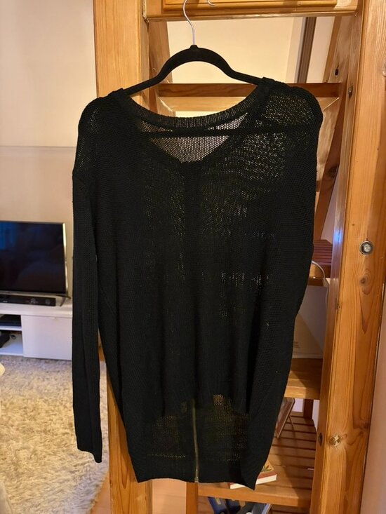 Tops - Black Knit Sweater
